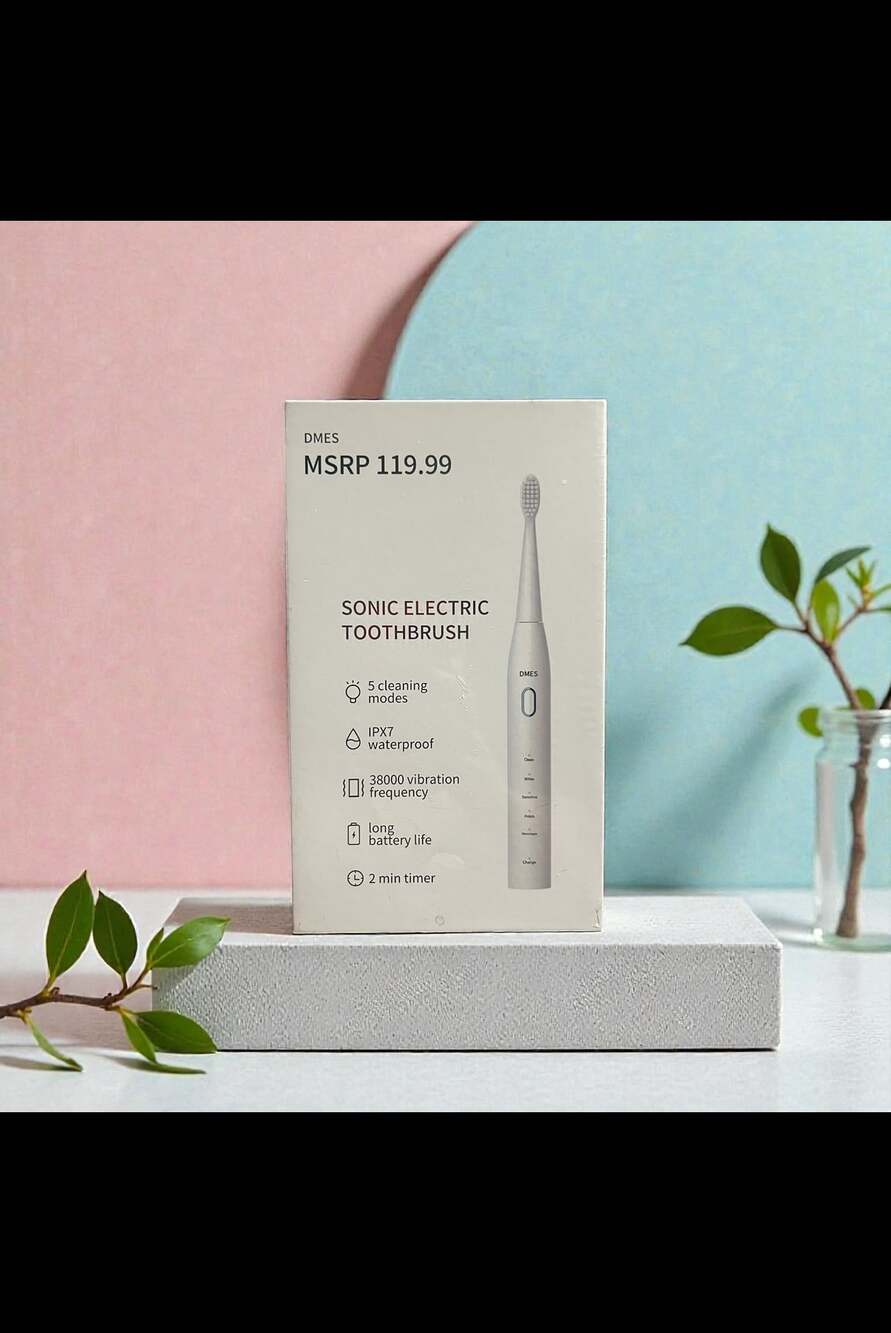 DMES Sonic Electric Toothbrush 5 Modes USB Rechargeable. MSRP $120